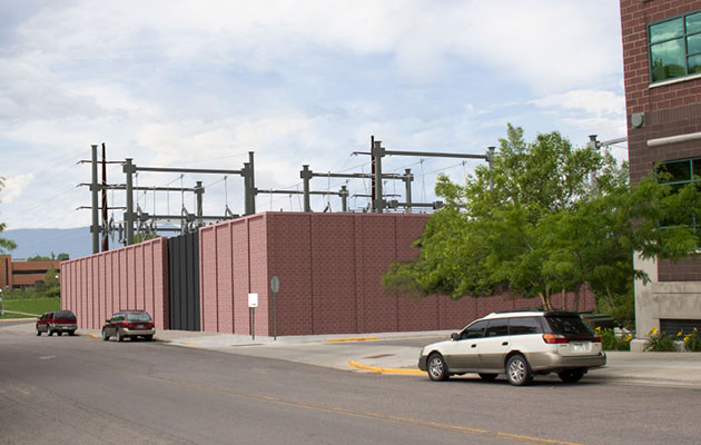 Rendering of Missoula City Substation after rebuild